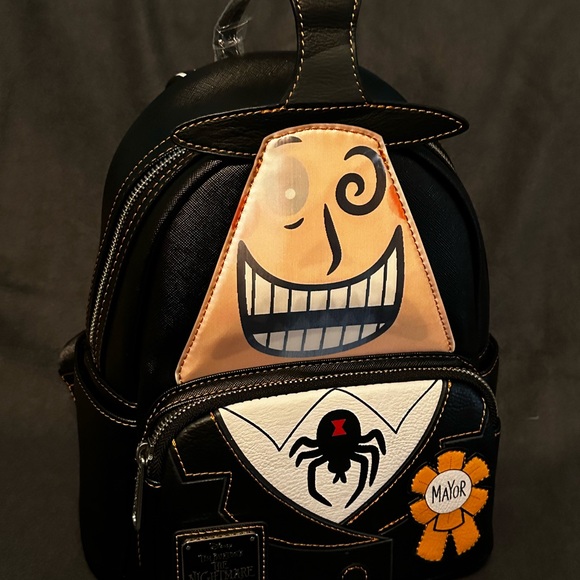 BUY ONE GET ONE 50% OFF 

BNWT Loungefly Disney Nightmare Before Christmas Mayor - Picture 3 of 7